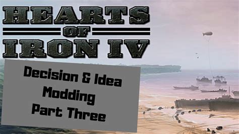 Decision modding .